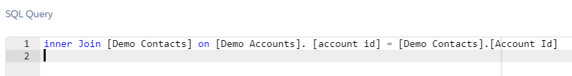Inner JOIN using SQL in Salesforce Marketing Cloud