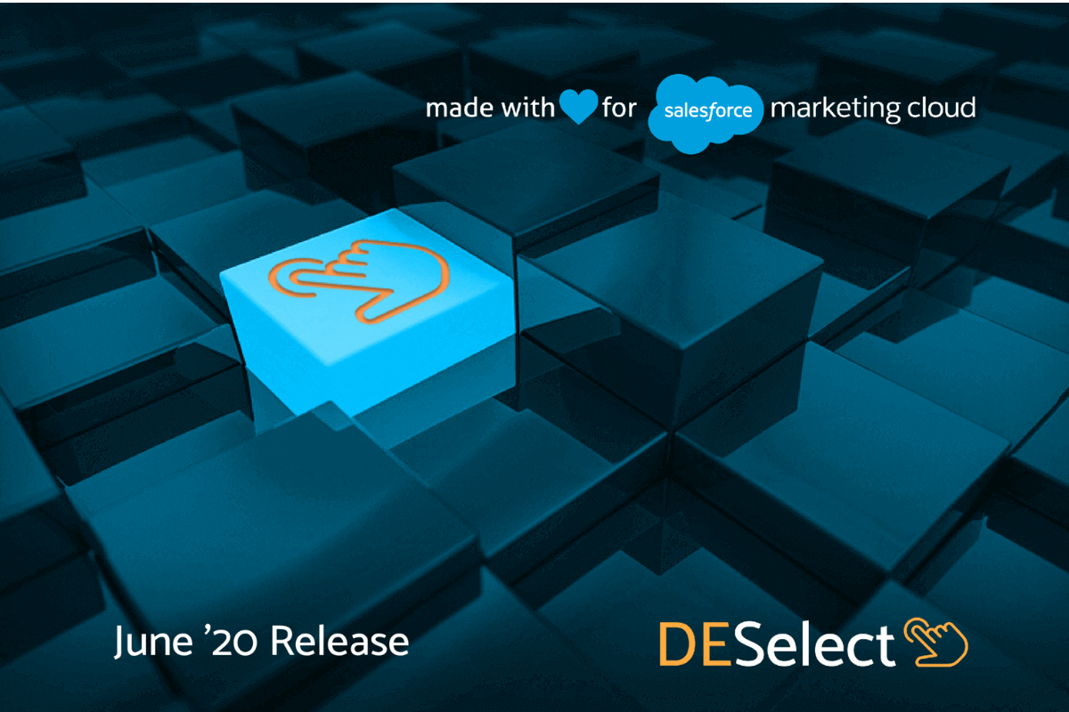 DESelect June ’20 Release Picklists, shared, and synchronized data extensions