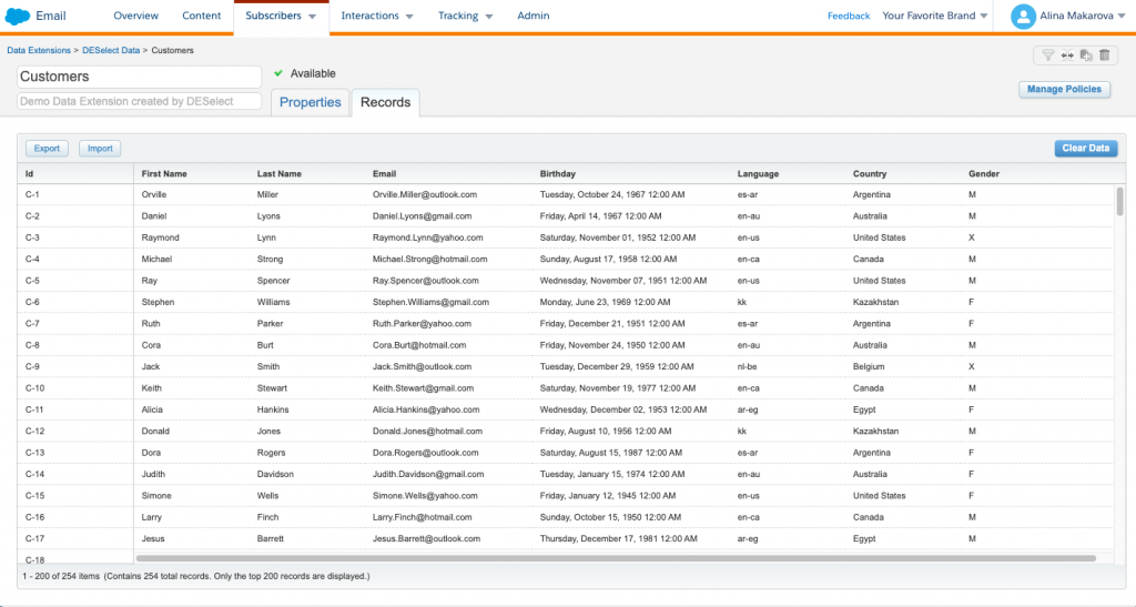 Data Extension Marketing Cloud Guide SQL Vs NoSQL | DESelect