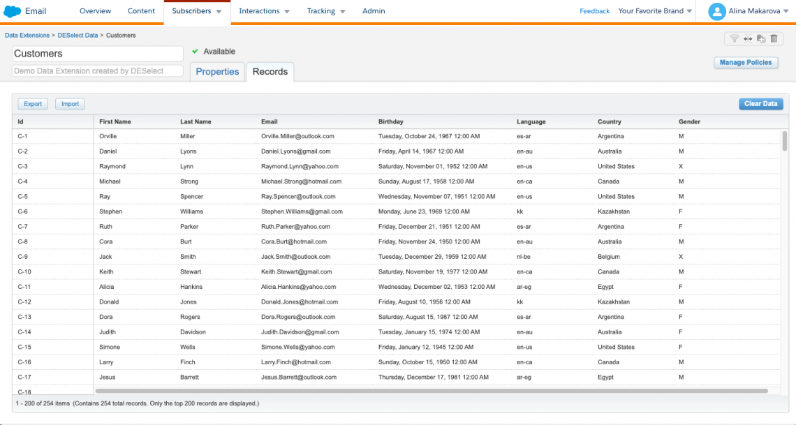 Data Extension Marketing Cloud Guide SQL vs NoSQL | DESelect