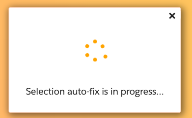 Selection auto-fix DESelect Segment August 21 Release