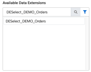 available data extensions orders