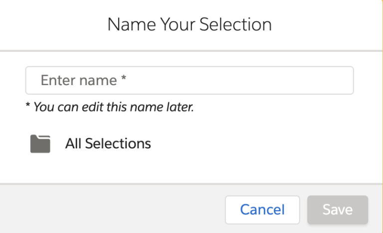 New Selection in DESelect 1