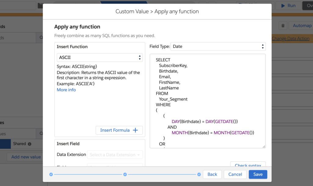 leap year birthday sql code