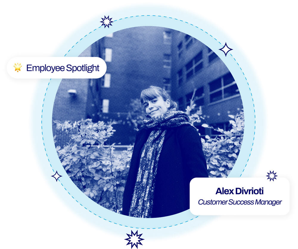 DESelect employee spotlight of customer success manager Alex Divrioti