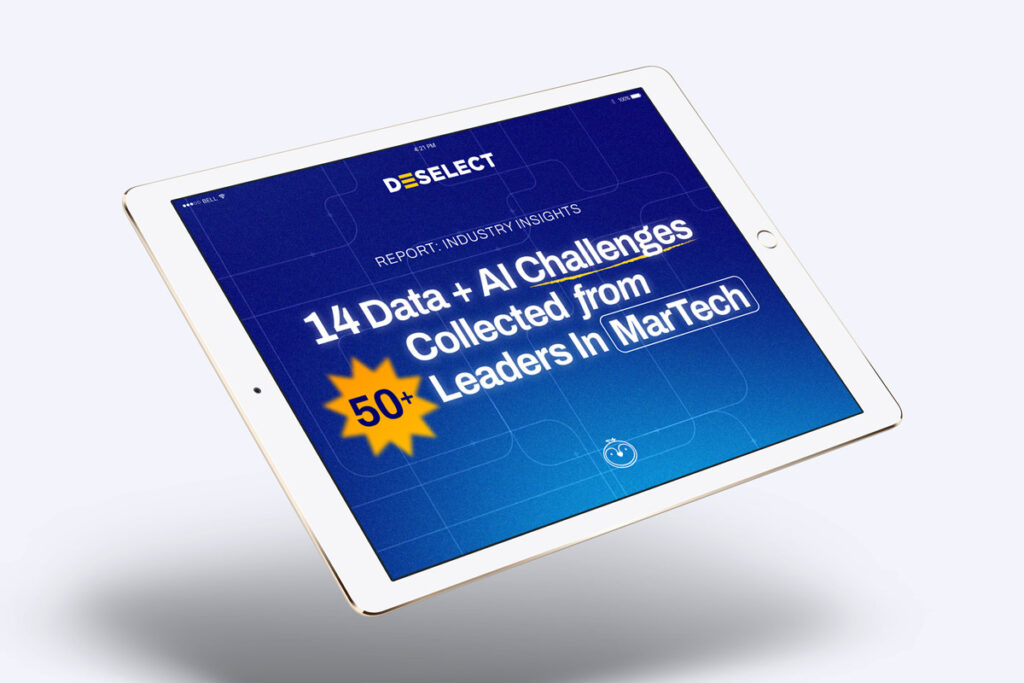 14 Data and AI Challenges from 57 Martech Leaders Cover