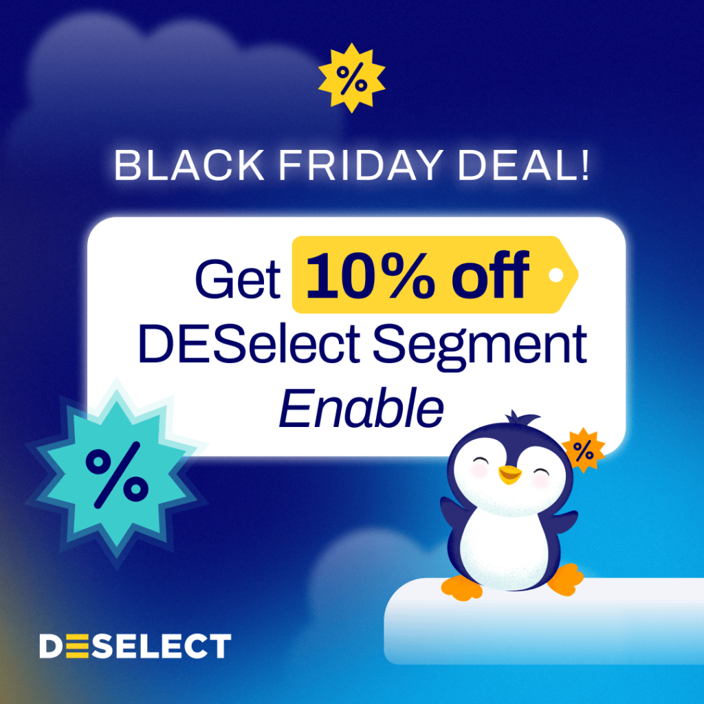 Segment Free Upgrade Black Friday