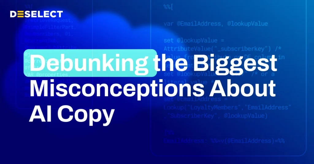 Debunking the Biggest Misconceptions About AI Copy